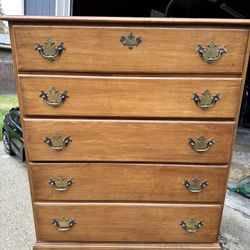 Hartford House By Thomasville Vintage Tall Boy Dresser