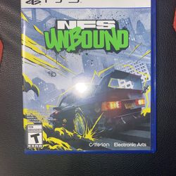 NFS UNBOUND PS5 