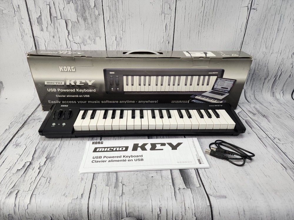 KORG MicroKey 37 Key USB Midi Keyboard