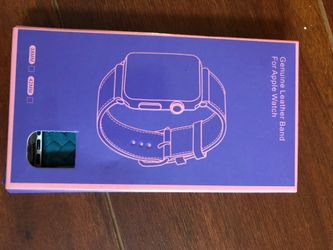 Genuine leather Apple Watch band