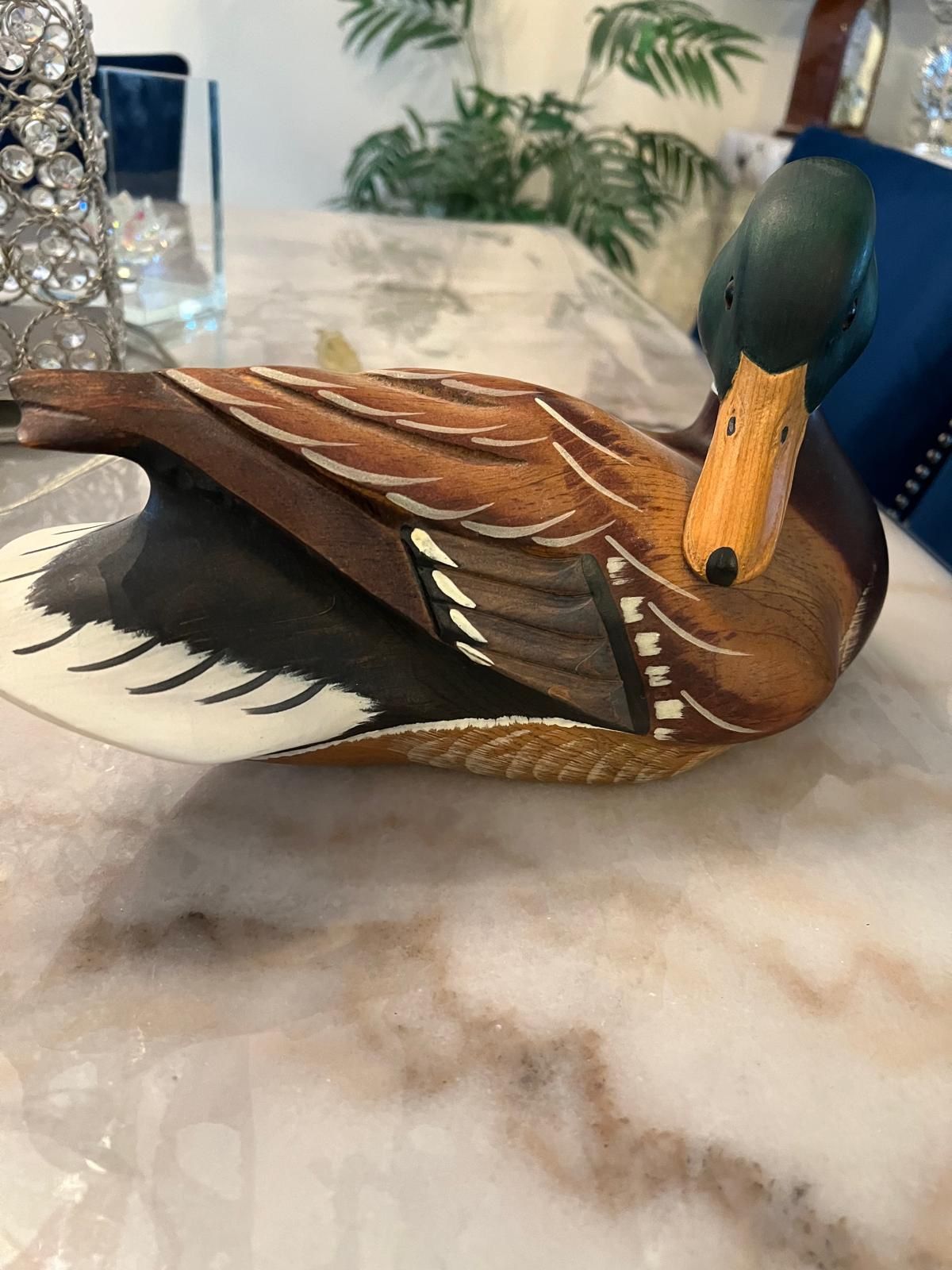 Vintage K.W Duck Decoy