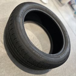 2x Continental ProContact TX 215/50 R17 Tires - Great Condition (No Rims)