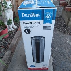 Brand New Duravent Chimney Pipe 36 Inch. 3 Available.  $55 Each Pickup In Oakdale 