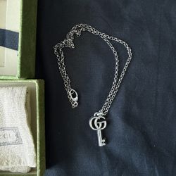 GG Marmont key pendant necklace