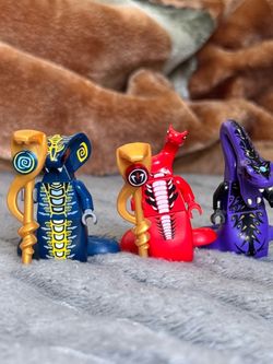 LEGO Ninjago Snake Villain Minifigures Set of 3