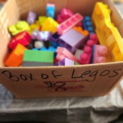 Box Of Legos $8