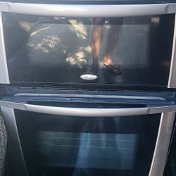 Whirlpool gold microwave and oven combination