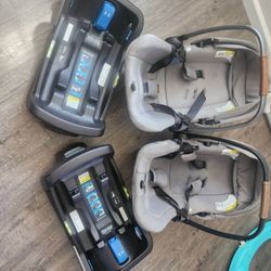 2 NUNA Pipa Aire rx + Pipa Relx Base