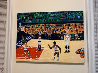 New York Knicks painting