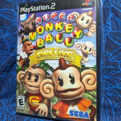 Super monkey Ball Deluxe Ps2 Cib