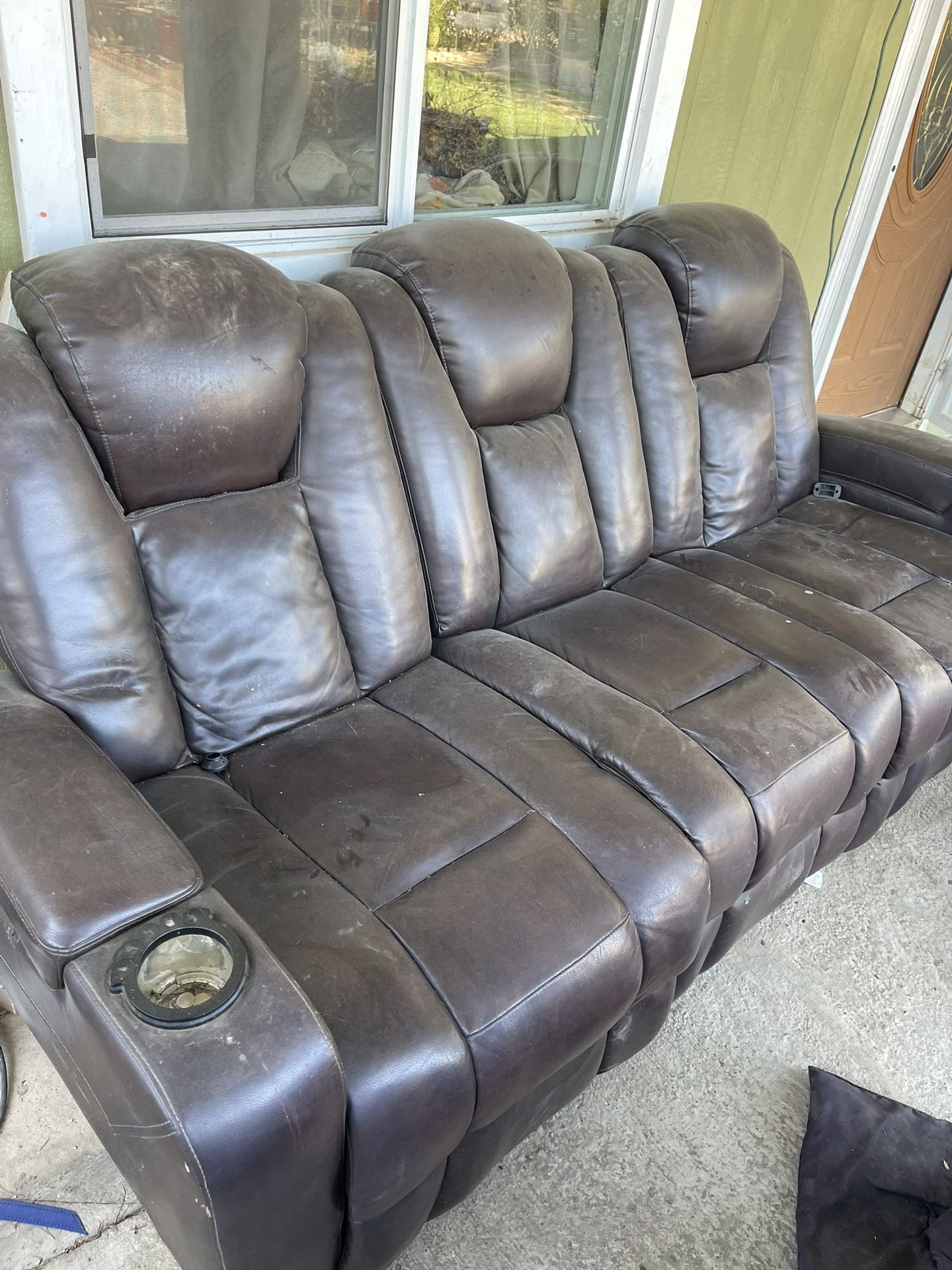 Electric Recline Couch
