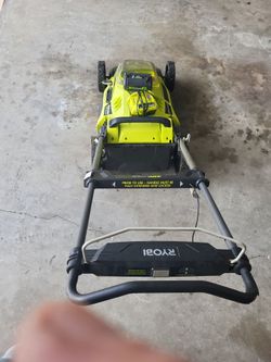Ryobi 20 in lawn mower