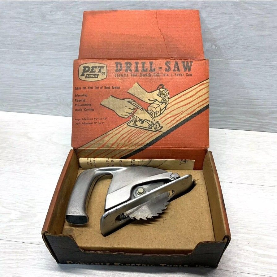 PET Drill Saw Turn Your Drill Into A Power Saw IOB