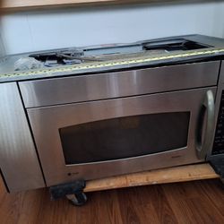 GE Profile 36 inches  Microwave  Over The Rangers 