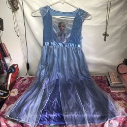 Girls Large Frozen Dress 