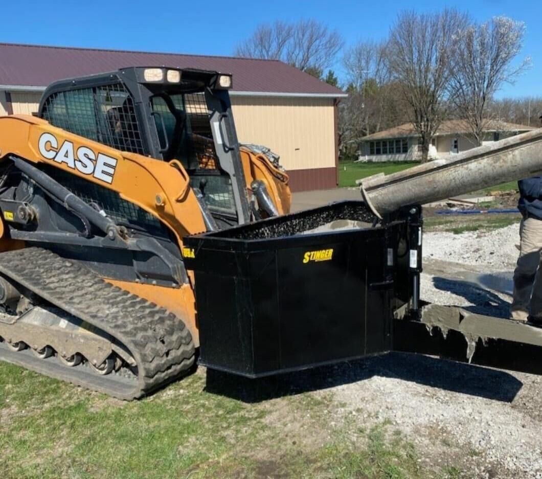 Stinger Attachments Cement/Concrete Bucket (CB-75)