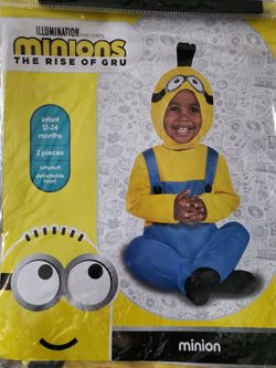 Kids Minion Custome