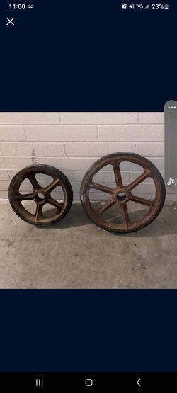 Old Mining Or Farming Tires