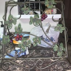 Cook Book Holder Art Grape