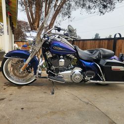 Harley Davidson, Roadking Classic, Blueish -Purple