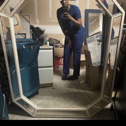 Large Sturdy Decorative mirror $50