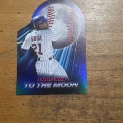 2024 BIG LEAGUE SAMMY SOSA TO THE MOON CARD