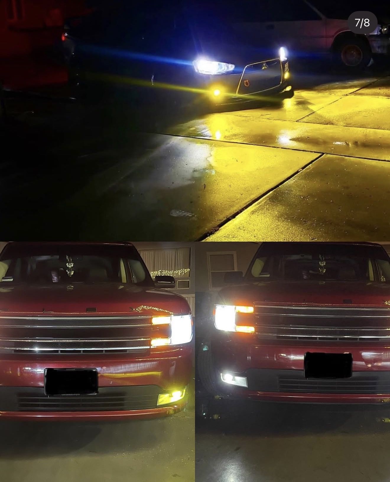 Switch Backs Led Headlights, Parking Lights And Back Up