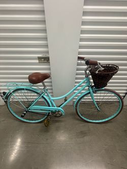 Providence Cruiser Bike Teal with Basket