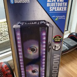 12’ DOUBLE BLUETOOTH SPEAKER KAREOKE MIC