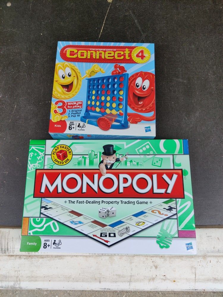 Monopoly Connect 4 Games