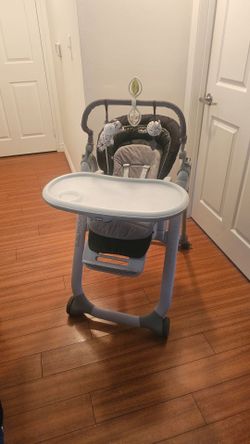 Chicco Polly Progress 5-in-1 Relax High Chair – Complete Set – Clean, Great Used Condition