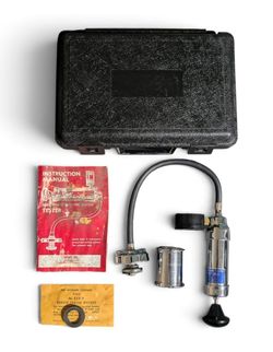 Vintage Stant ST-255 Cooling System Pressure Tester Kit — Untested