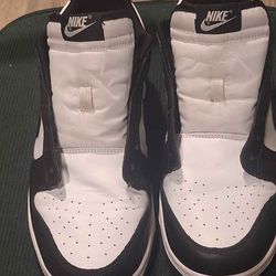 Men's Size 11.5 - Nike Panda Dunk Low Black White