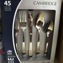 45 Piece Cambridge Silverware