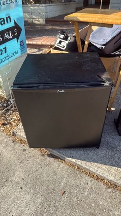 Avanti Black Mini Fridge