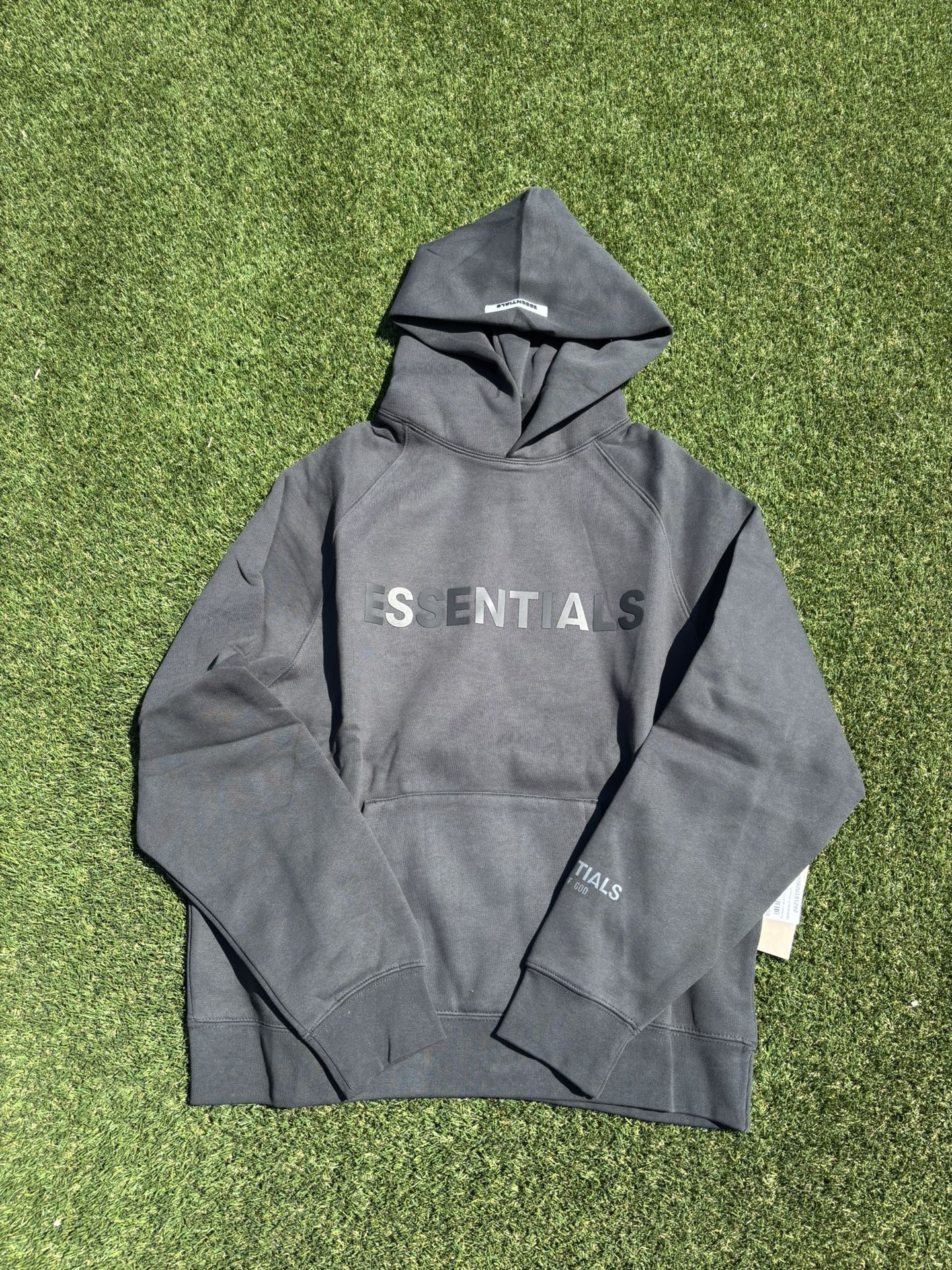 Fear of God Essentials Hoodie Black