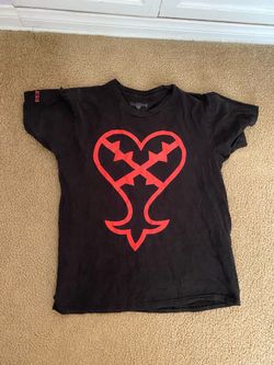 Kingdom Hearts Heartless Symbol Black T-Shirt