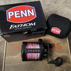 Penn Fathom 60LD2 Fishing Reel100lb Braid BNIB for Sale in