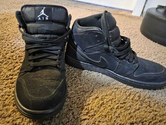NIKE Jordan 1triple black Nike Air Jordan 1