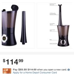 Brand New Air Innovations Ultrasonic Mister/ Humidifier  Mine Has Lavender Oil With It.