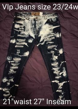 Vip awesome bleached jeans plus 23/24w