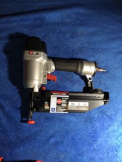 Brand NEW Porter Cable 16-Guage Air Powered Finish Nailer 💥💥👍🏽👍🏽. Only 50 this weekend (Sat) ⌛️⌛️☀️☀️