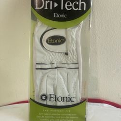 ETONIC DRI TECH Leather GOLF GLOVE Men's Cadet Left M