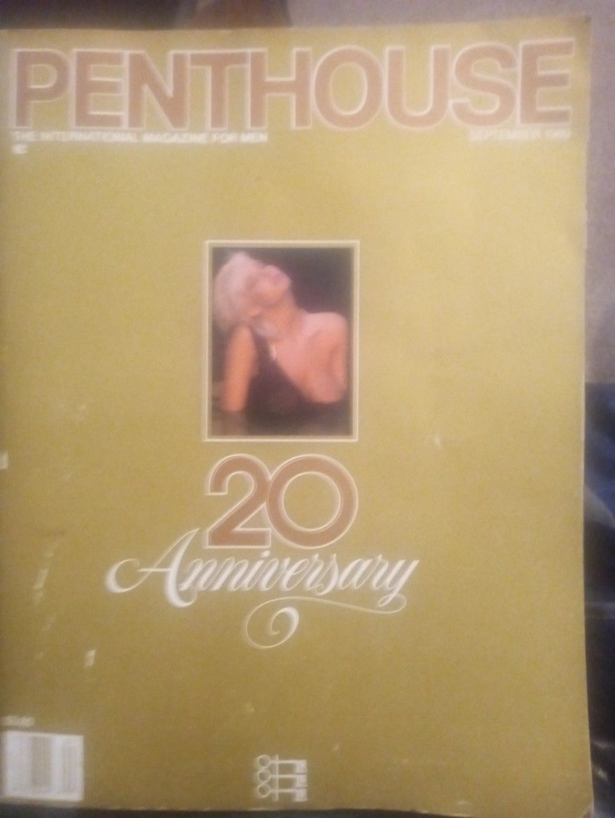 1989 20th Anniversary Penthouse Magazine