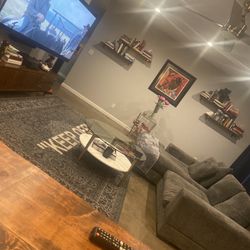 106" Modular sofa with Corduroy fabric,Double-layer structure, Detachable seat cushion, No assembly required, Suitable for Living room, Bedroom,Confer