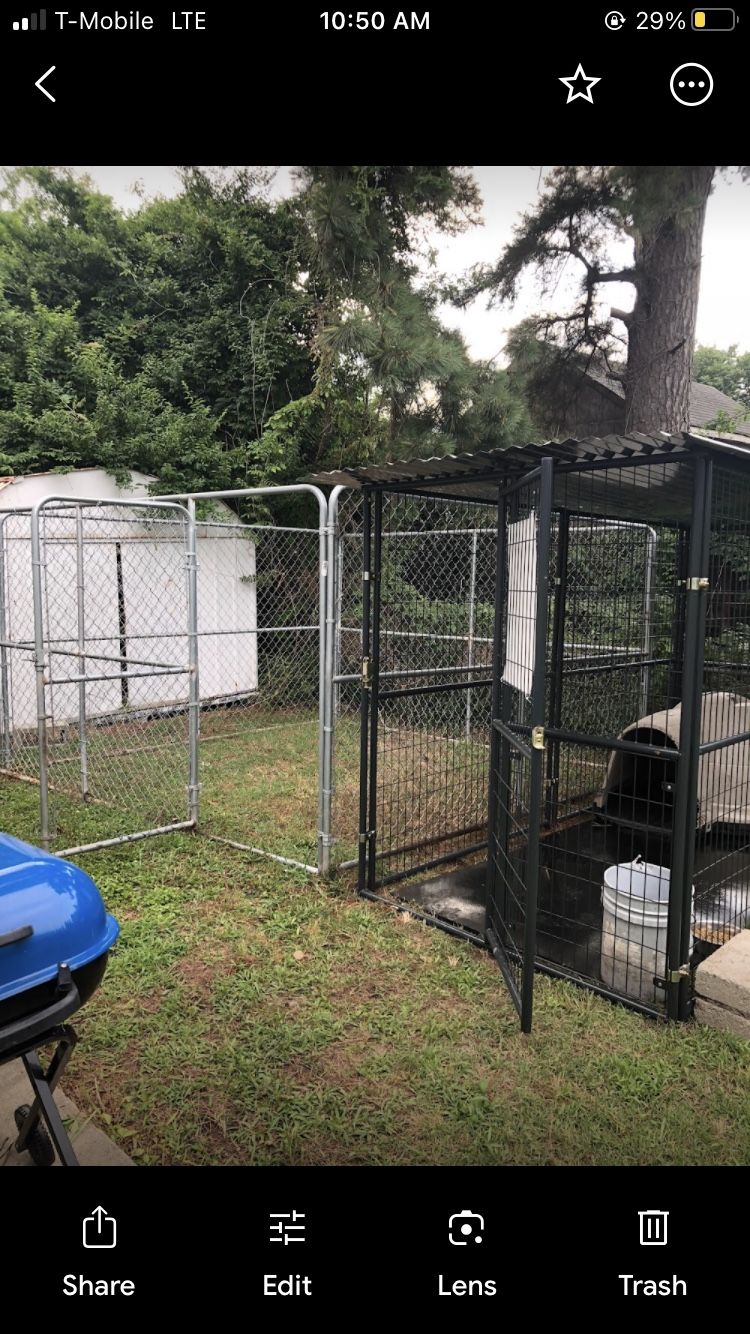 Retriever 4x10x6 Outside Dog Kennel