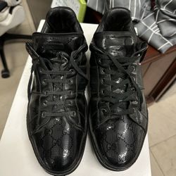 Gucci Lace Up GG Guccissima