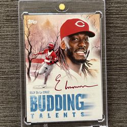 Elly De La Cruz Budding Talents Insert 