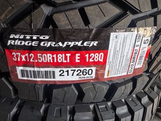 Nitto Ridge Grapplers 37x12.50r18