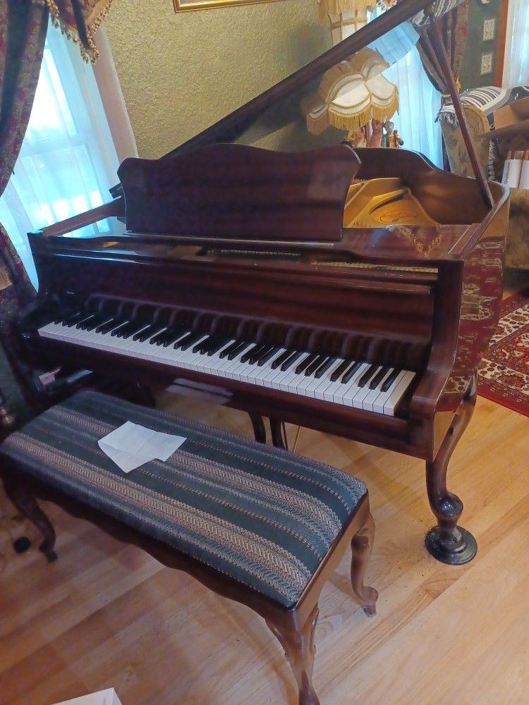 Grand Piano Zemerman With Stool